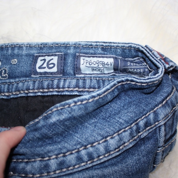 MISS ME Boot Cut Jeans - Picture 4 of 4